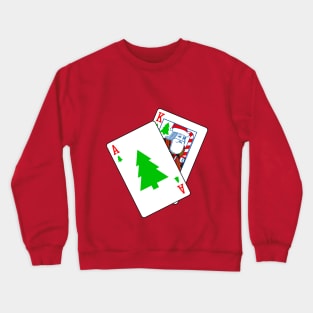 Christmas Blackjack Crewneck Sweatshirt